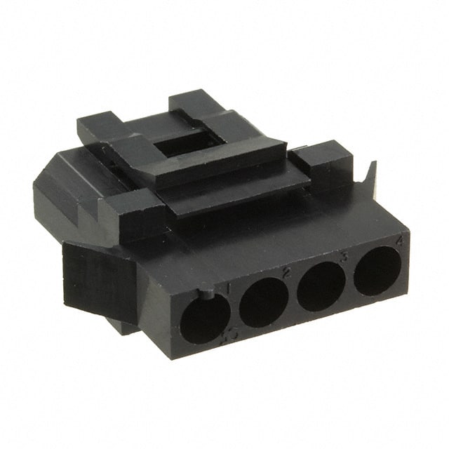 TST04RA00 CONN RCPT HSG 4POS 5.08MM