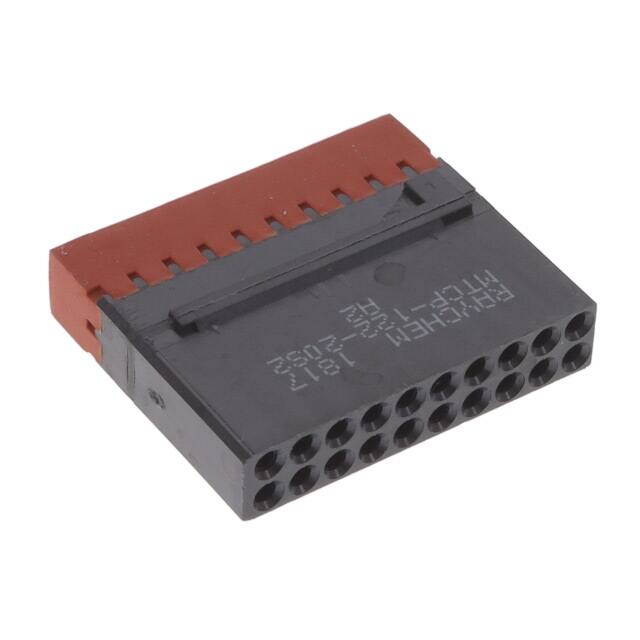 9-1191856-4 CONN INSERT HSG 20POS 1.27MM
