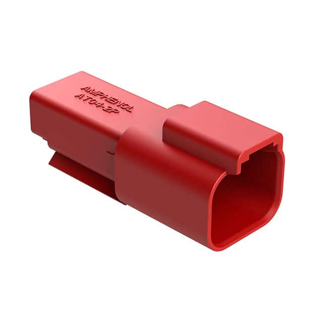 AT04-2P-RED CONN RCPT HSG 2POS 14-20AWG
