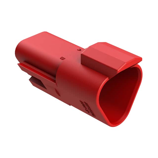 AT04-3P-RED CONN RCPT HSG 3POS