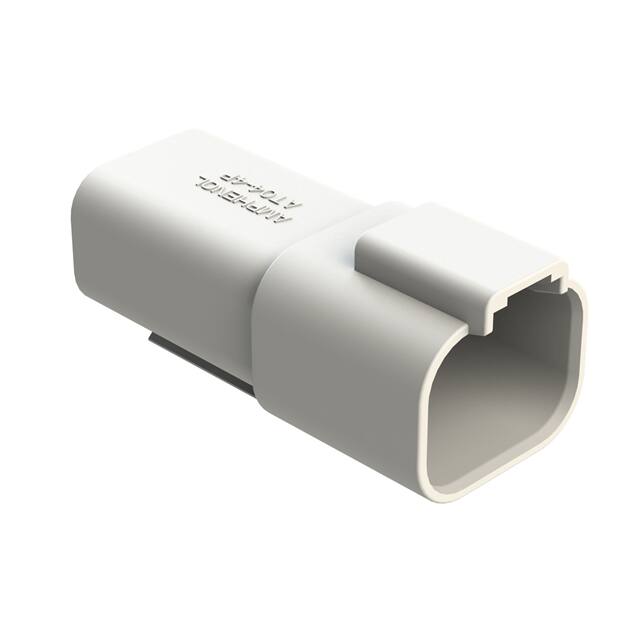 AT04-4P-WHT CONN RCPT HSG 4POS