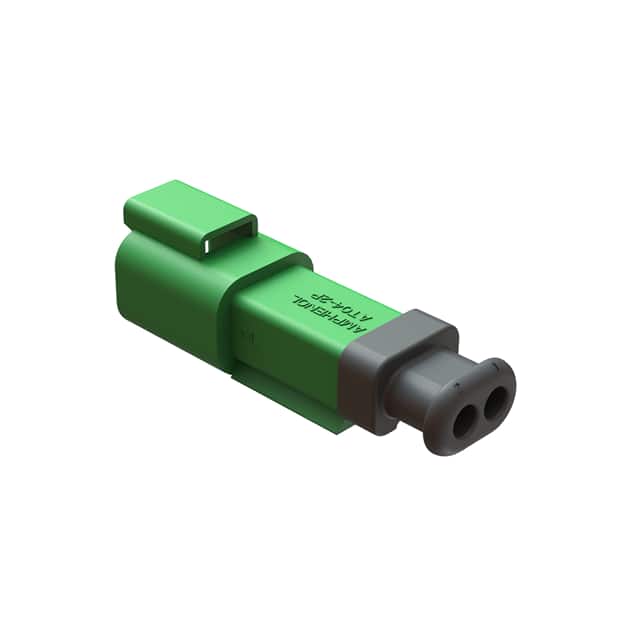 AT04-2P-SR01GRN CONN RCPT HSG 2POS