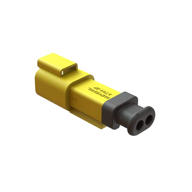 AT04-2P-SR01YEL CONN RCPT HSG 2POS