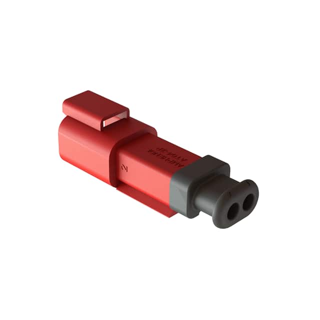 AT04-2P-SR01RED CONN RCPT HSG 2POS