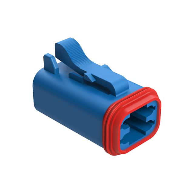 AT06-4S-BLU CONN PLUG HSG 4POS