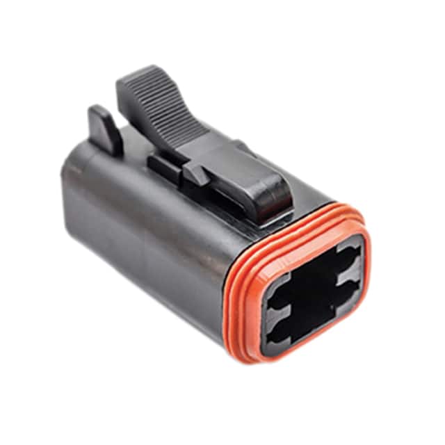 AT06-4S-RD01BLK CONN PLUG HSG 4POS