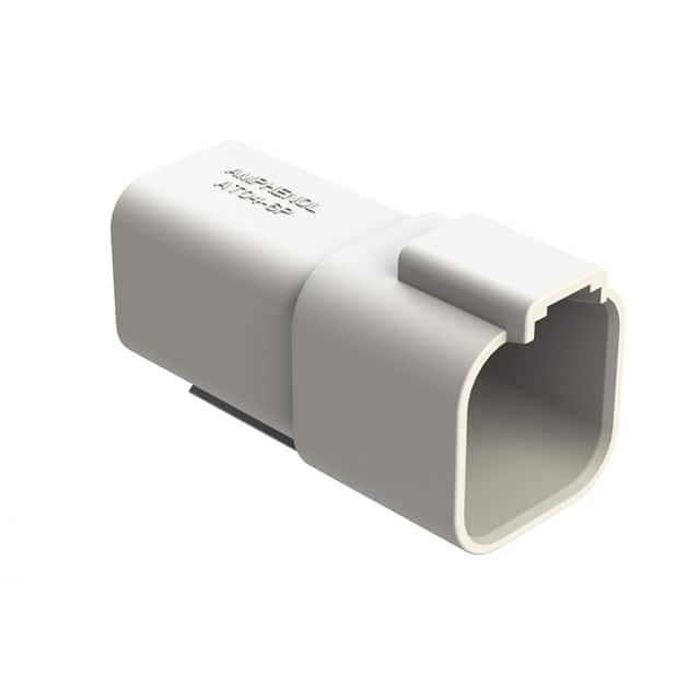 AT04-6P-WHT CONN RCPT HSG 6POS