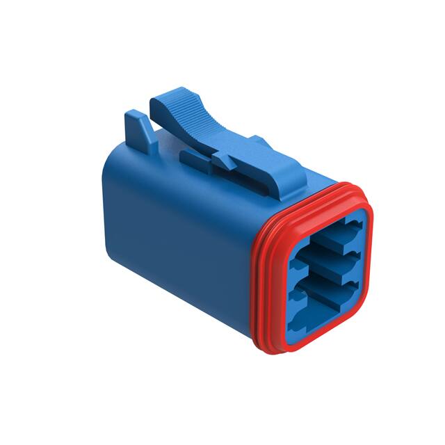 AT06-6S-BLU CONN PLUG HSG 6POS