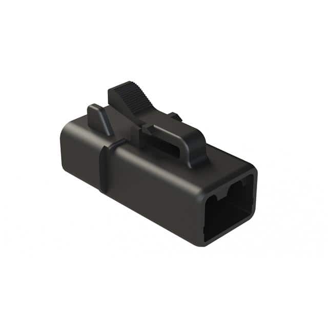 ATP06-2S-RD01BK 2 POSITION PLUG, SOCKET, REDUCED