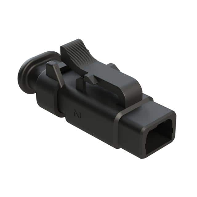 ATM06-2S-SR01BK CONN PLUG HSG 2POS