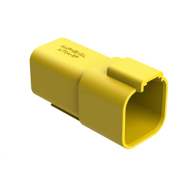 AT04-6P-YEL CONN RCPT HSG 6POS