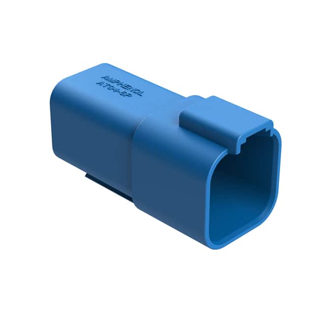 AT04-6P-BLU CONN RCPT HSG 6POS