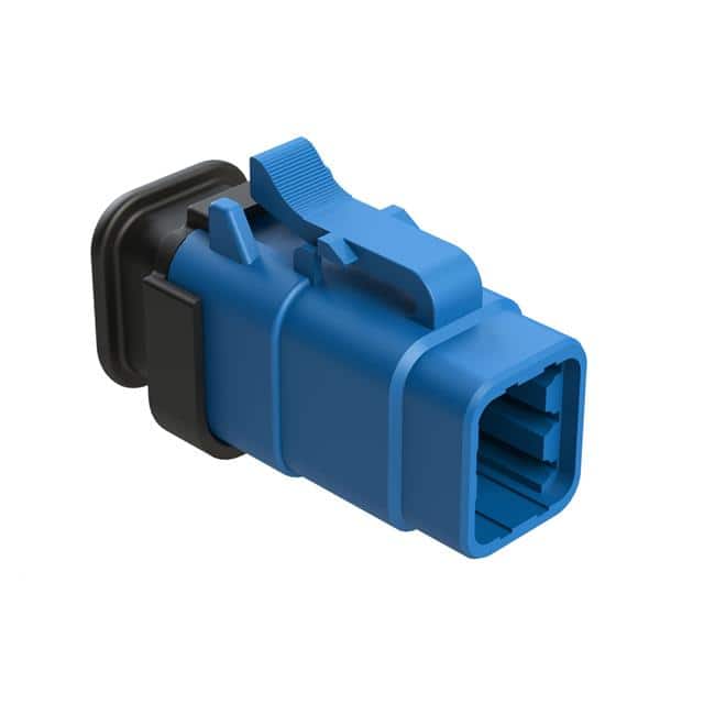 ATM06-6S-SR01BL CONN PLUG HSG 6POS