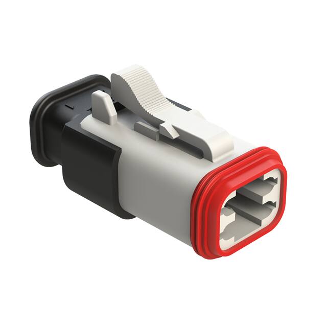 AT06-4S-SR02WHT CONN PLUG HSG 4POS