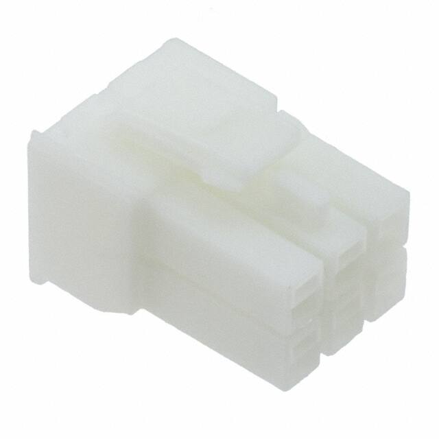 176274-1 CONN PLUG HSG 6POS 3.96MM