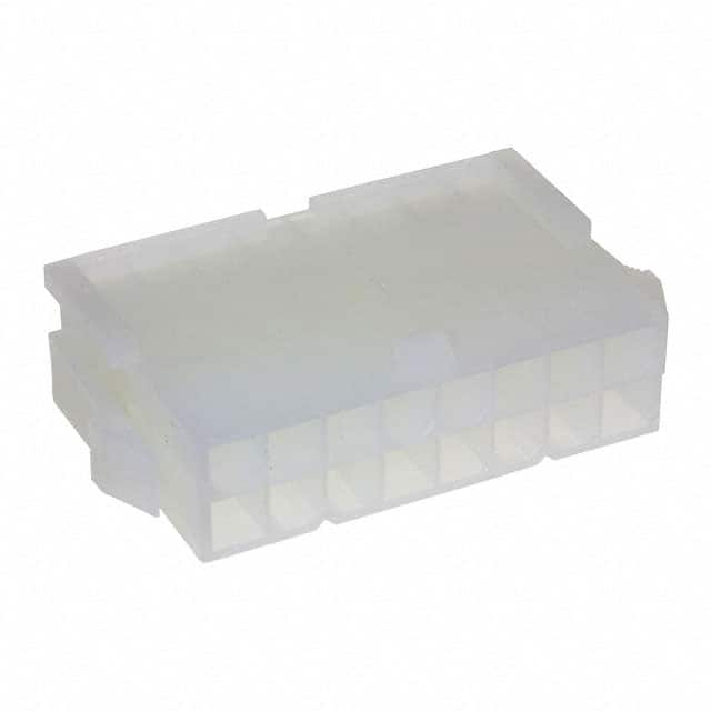 DMF-16-W CONN PLUG HSG 16POS 4.20MM