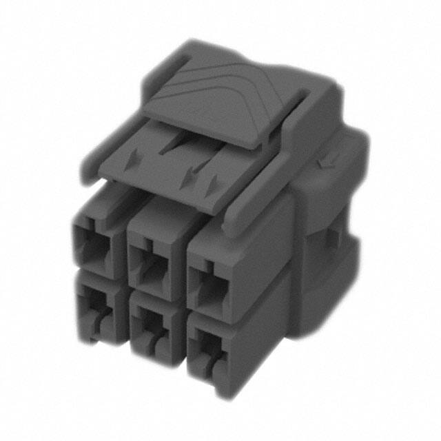 5-2232266-3 CONN PLUG HSG 6POS 6.00MM