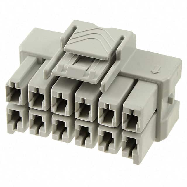5-1971776-6 CONN PLUG HSG 12POS 6.00MM