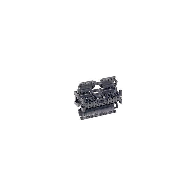34824-0201 MINI50 CONN RCPT 20CKT NB LTGY P