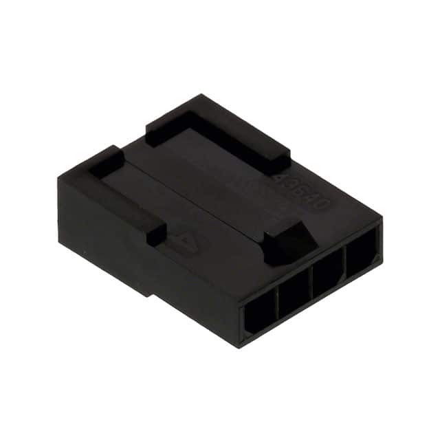0436400401 CONN PLUG HSG 4POS 3.00MM