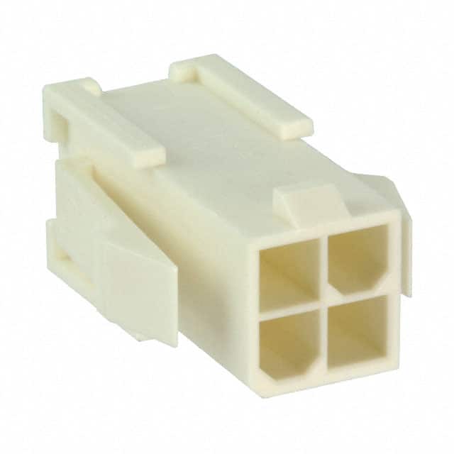 1969605-4 CONN PLUG HSG 4POS 4.20MM
