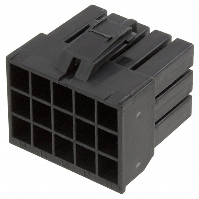 176279-9 CONN PLUG HSG 15POS 3.96MM