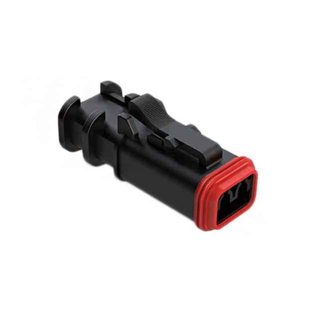 AT06-2S-OMBLK CONN PLUG HSG 2POS