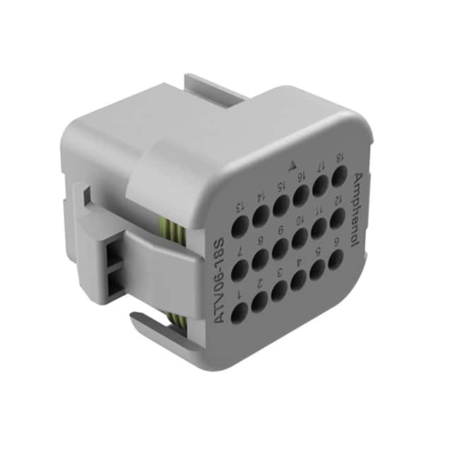 ATV06-18SA-RR01 CONN PLUG HSG 18POS 16-22AWG