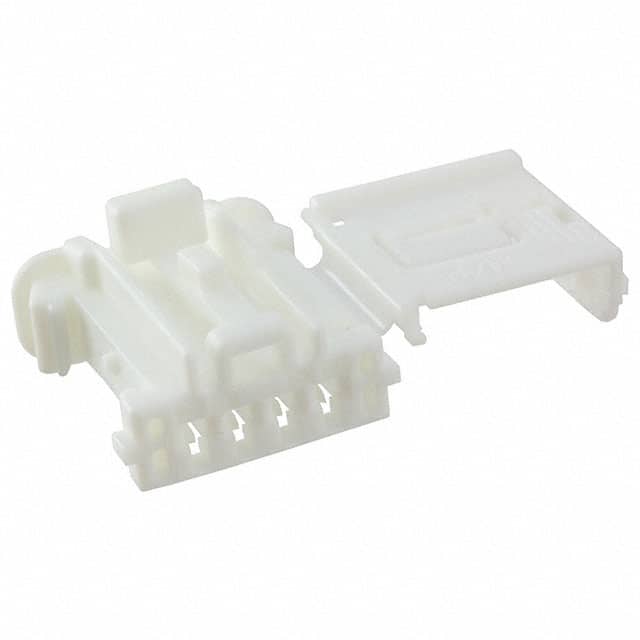 0988171040 CONN RCPT HSG 4POS WHT
