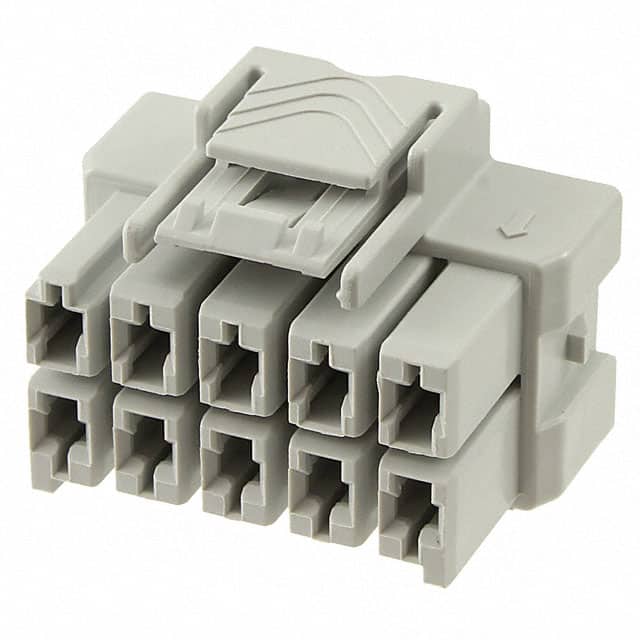 5-1971776-5 CONN PLUG HSG 10POS 6.00MM