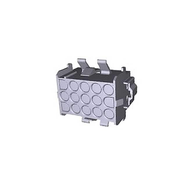770057-1 CONN RCPT HSG 15POS UNIV