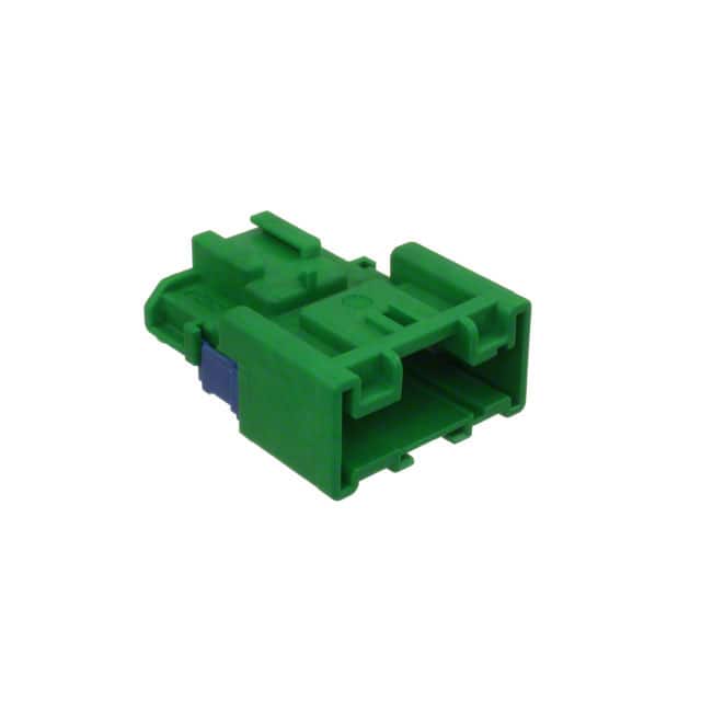 0988251065 CONN HDR HSG 6POS HYB GRN