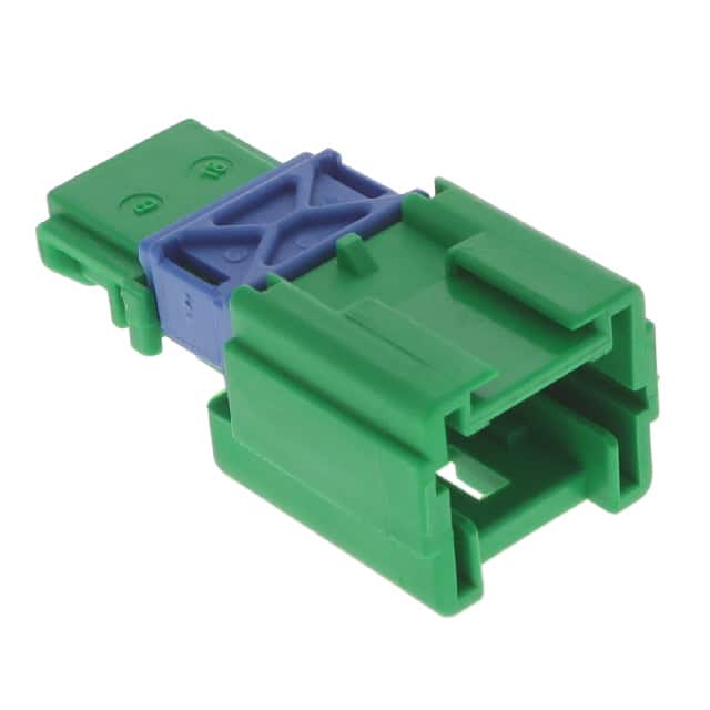 0988241025 CONN PLUG HSG 2POS GRN
