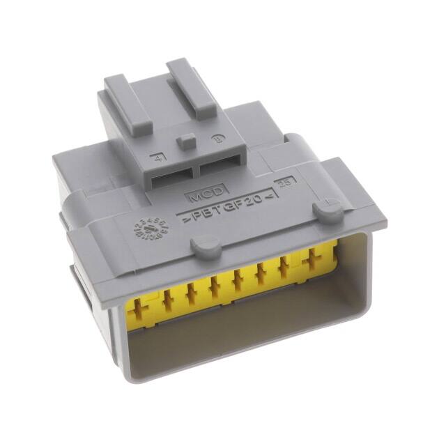 0982761006 CONN HSG 16POS HYBRID GRAY