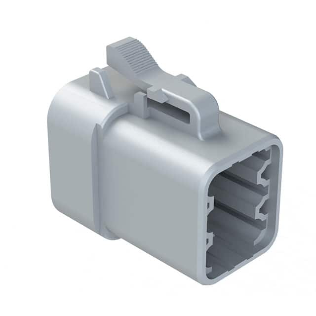 ATP04-6P-RD01 CONN RCPT HSG 6POS