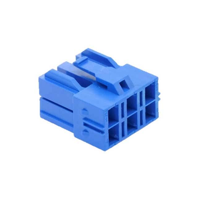 1510492601 CONN RCPT HSG 6POS 6.50MM