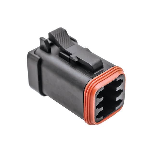AT06-6S-EC01BLK CONN PLUG HSG 6POS