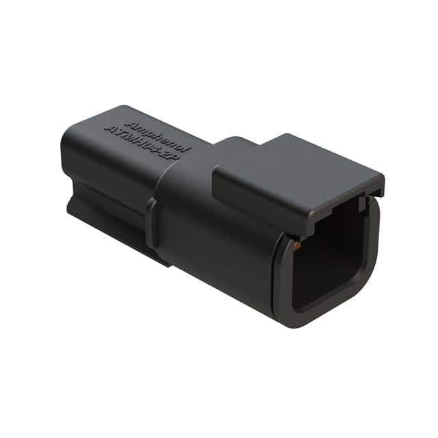ATMH04-2PD 2 POSITION RECEPTACLE, PIN, HIGH