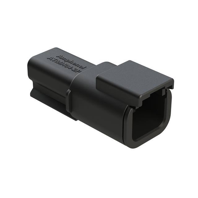 ATMH04-2PB 2 POSITION RECEPTACLE, PIN, HIGH