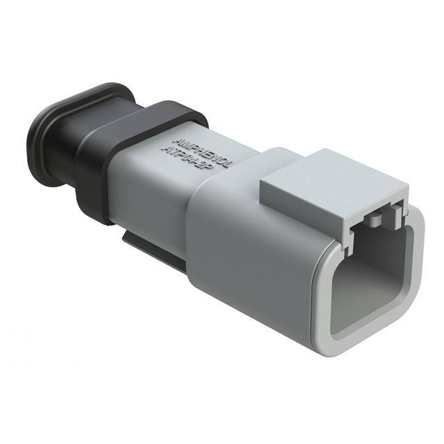 ATP04-2P-SR02 2 POSITION RECEPTACLE, PIN, REDU