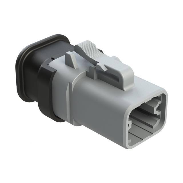 ATP06-4S-SR02 4 POSITION PLUG, SOCKET, REDUCED