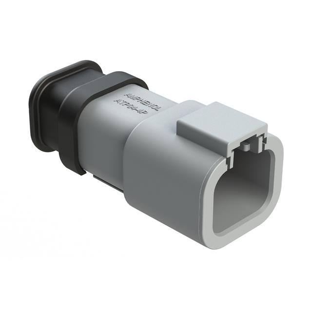 ATP04-4P-SR02 4 POSITION RECEPTACLE, PIN, REDU