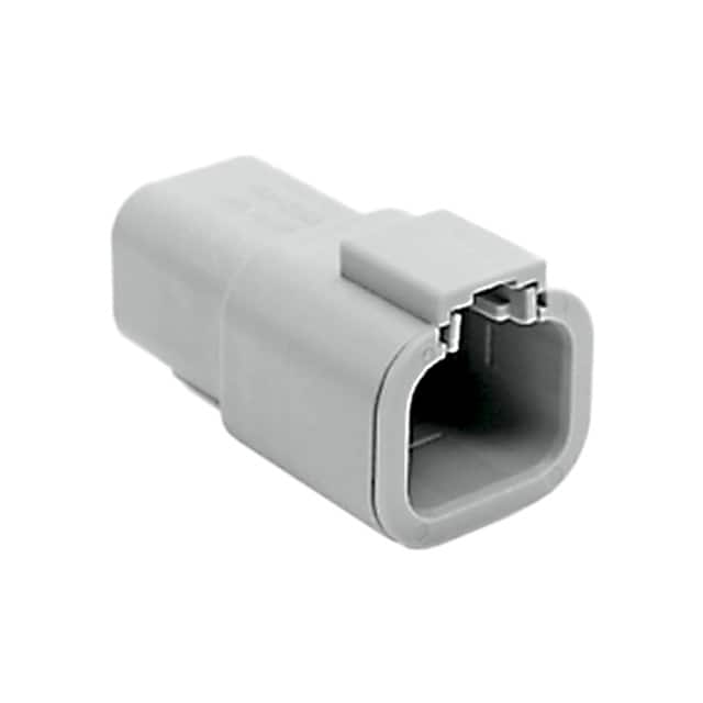 ATP04-4P-RD01 CONN RCPT HSG 4POS