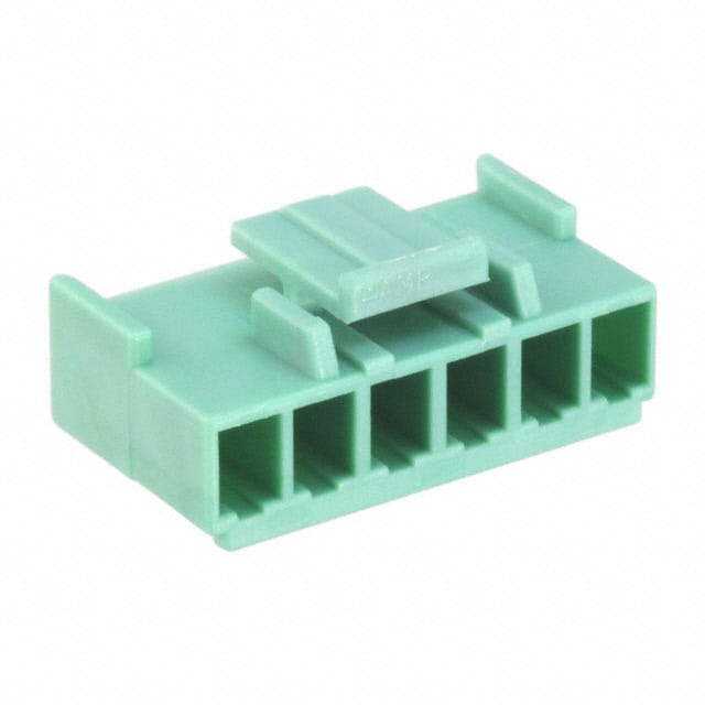 6-1123722-6 CONN PLUG HSG 6POS 3.96MM