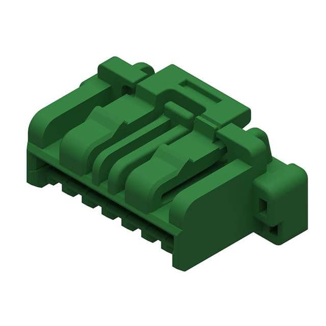 5025780606 15 WB SINGLE PLUG HSG 6CKT GREEN