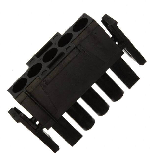480763-9 CONN PLUG HSG 5POS BLK
