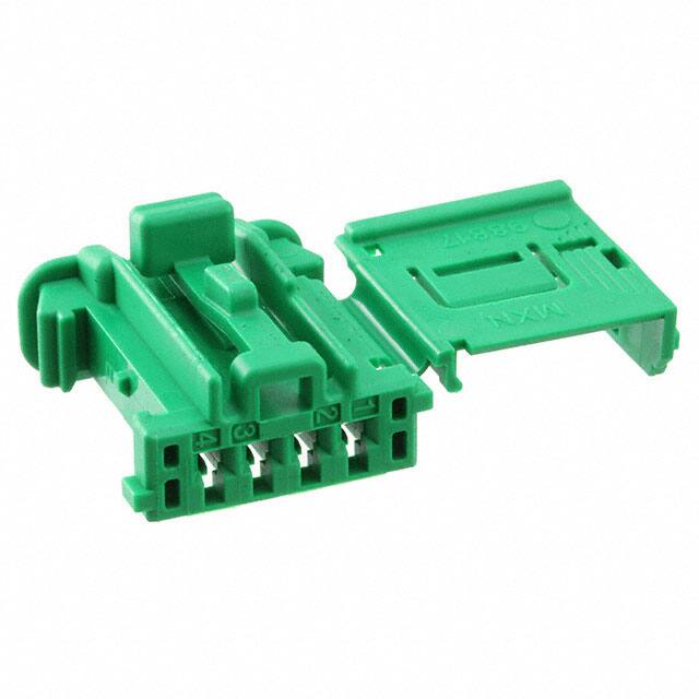 0988171045 CONN RCPT HSG 4POS GRN