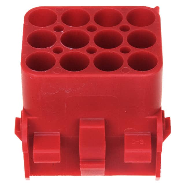 1-480709-2 CONN RCPT HSG 12POS 94V RED