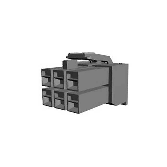 176274-2 CONN PLUG HSG 6POS 3.96MM