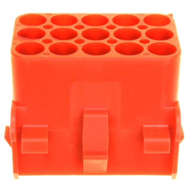 1-480711-2 CONN RCPT HSG 15POS RED